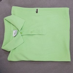 Lacoste Men's Polo Shirt Size 8 Green